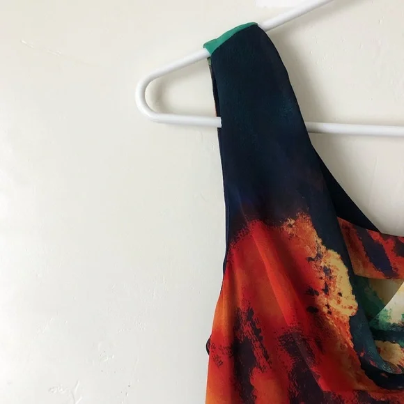 Signature by Robbie Bee Watercolor Dress - Picture 3 of 5